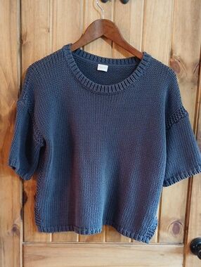 Poetry Crop Chunky Sweater - 6